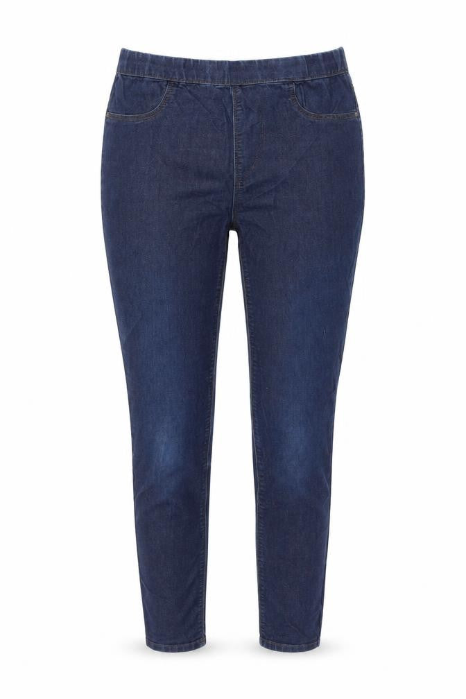 Papaya Womens Blue Cotton Jegging Jeans Size 8 L26 in Regular