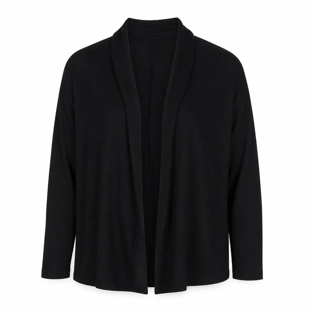 Gap Womens Black V-Neck Cotton Cardigan Jumper Size M