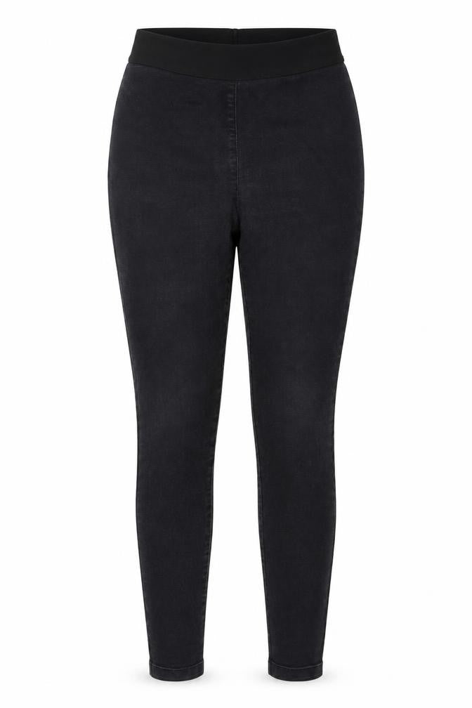 Marks and Spencer Womens Black Cotton Skinny Jeans Size 10 Regular