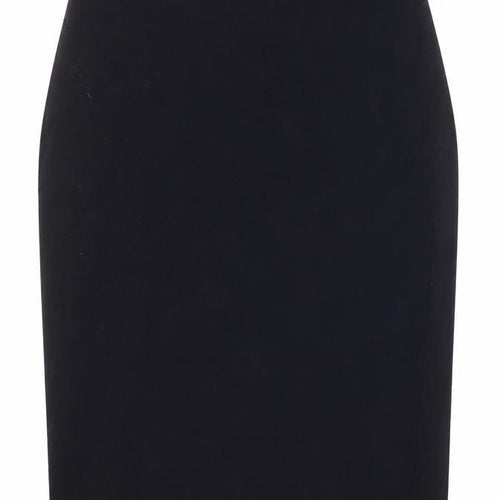 Armani Collezioni Womens Blue Polyester Straight & Pencil Skirt Size 20 Zip