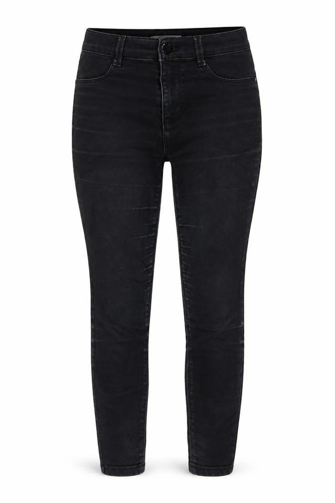 Dorothy Perkins Womens Black Cotton Skinny Jeans Size 6 Regular Zip