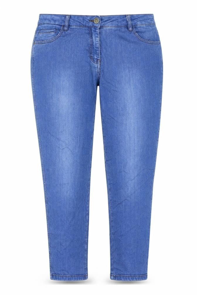 TU Womens Blue Cotton Skinny Jeans Size 36 in Regular Zip