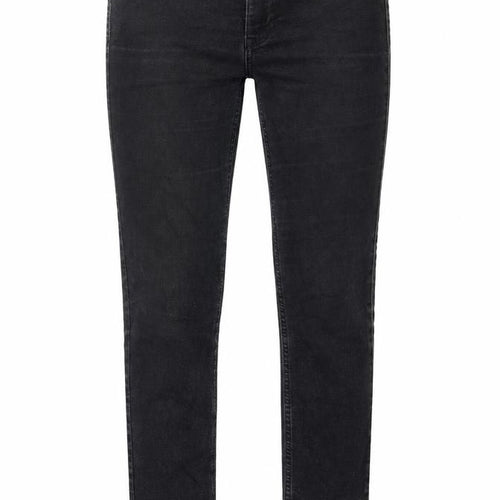 & Denim Womens Black Cotton Skinny Jeans Size 28 in Regular Zip