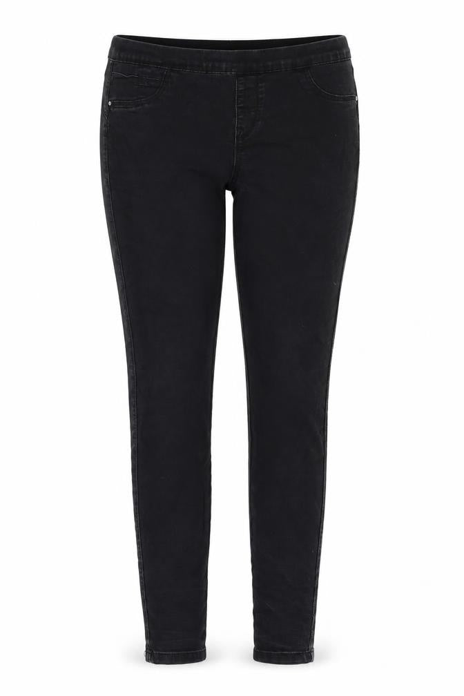 Denim & Co. Womens Black Cotton Skinny Jeans Size 10 Regular