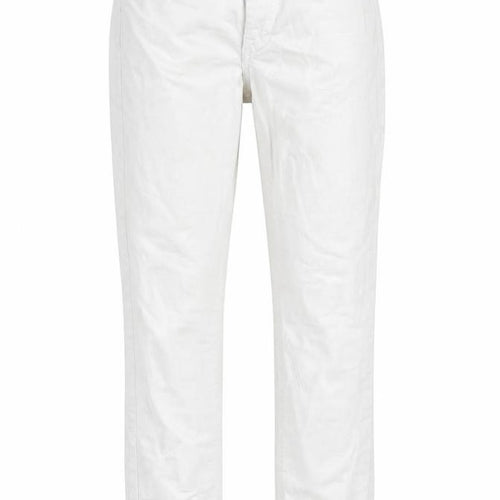 Body Flirt Womens White Cotton Straight Jeans Size 8 Regular Zip