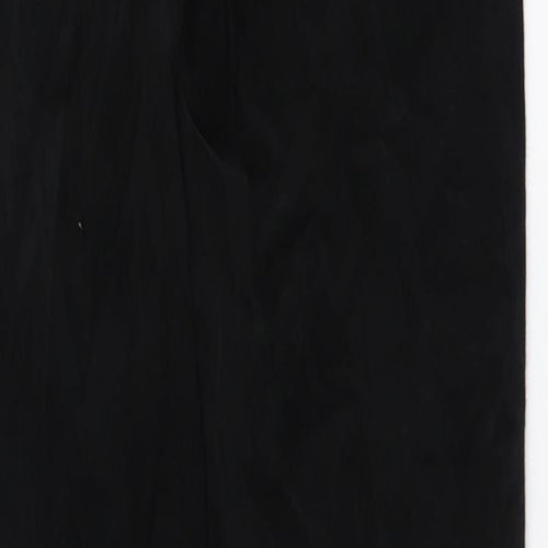 Marks and Spencer Womens Black Cotton Skinny Jeans Size 10 L30 in Regular Button