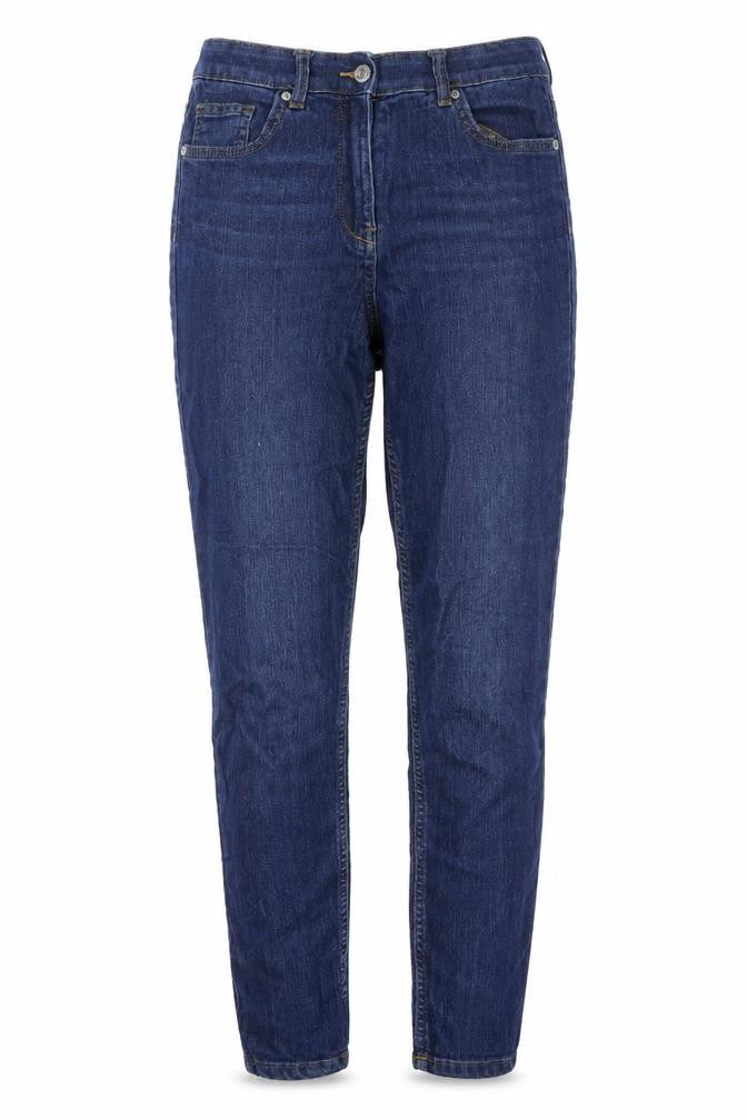 Papaya Womens Blue Cotton Skinny Jeans Size 8 Slim Button