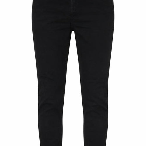 Monki Womens Black Cotton Skinny Jeans Size 31 in Regular Zip