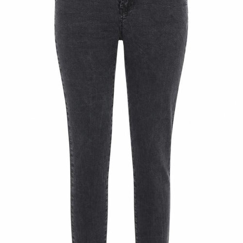 Denim & Co. Womens Black Cotton Skinny Jeans Size 10 Regular Zip