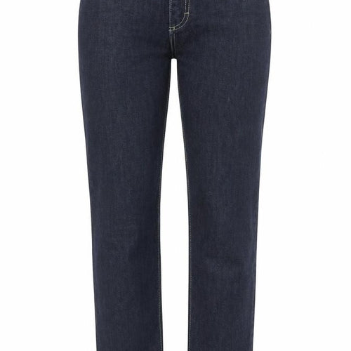 Promod Womens Blue Cotton Straight Jeans Size 28 in Regular Zip