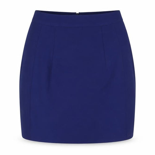 Zara Womens Blue Polyester Straight & Pencil Skirt Size XS Zip