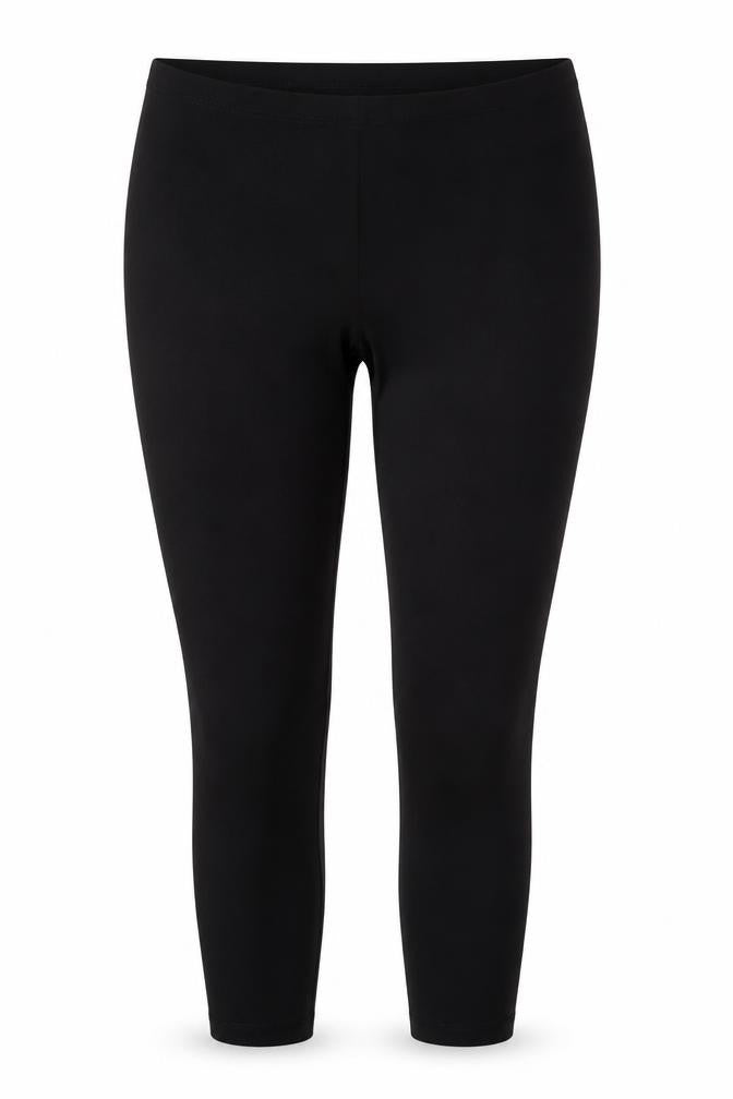 Front view of Mr Max women’s black polyester jogger leggings size 2xs