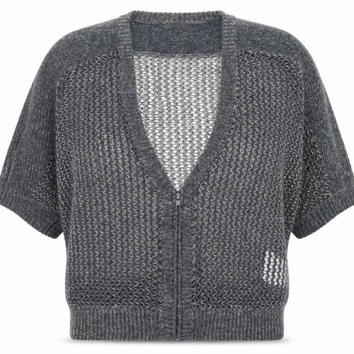 Gap Womens Blue V-Neck Acrylic Cardigan Jumper Size S