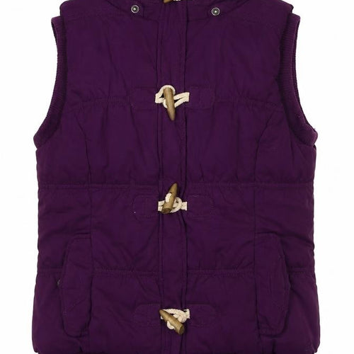 Debenhams Womens Purple Gilet Jacket Size 10 Zip