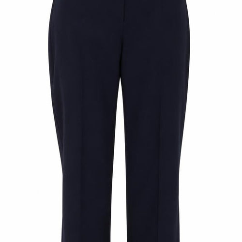 Marks and Spencer Womens Blue Polyester Dress Pants Trousers Size 14 Regular Zip