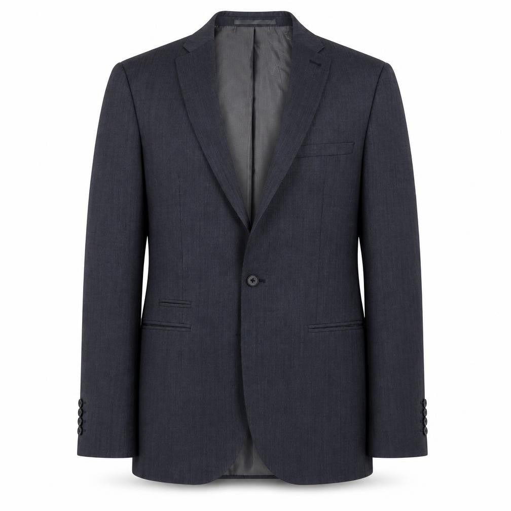 Next Mens Blue Polyester Jacket Suit Jacket Size 40 Regular
