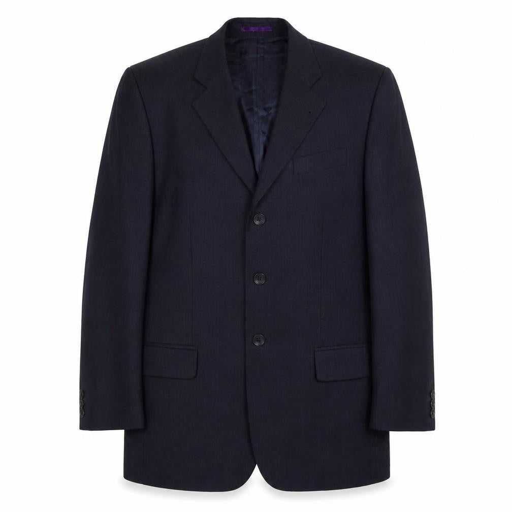 Next Mens Blue Viscose Jacket Suit Jacket Size 38 Regular