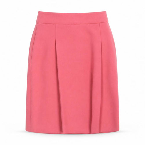 Marks and Spencer Womens Pink Polyester Straight & Pencil Skirt Size 8 Zip