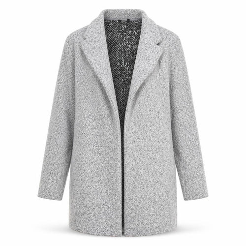 Marks and Spencer Womens Grey V-Neck Polyester Cardigan Jumper Size 8