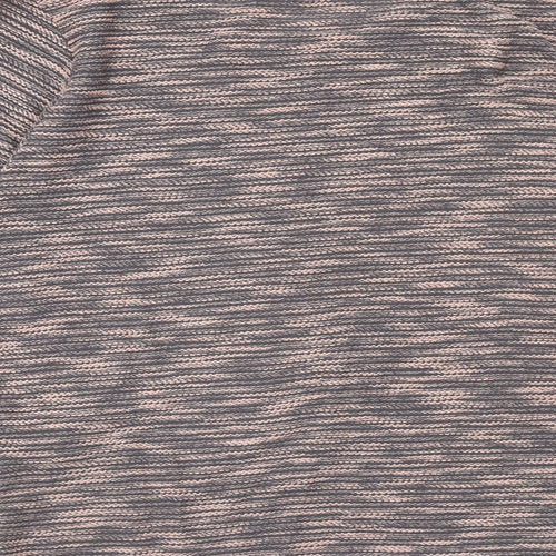 H&M Womens Pink Round Neck Polyester Pullover Jumper Size S Pullover