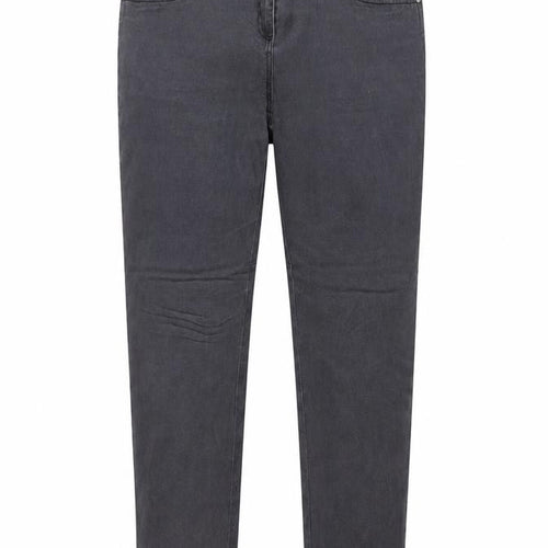 F&F Womens Grey Cotton Skinny Jeans Size 10 L27 in Regular Button