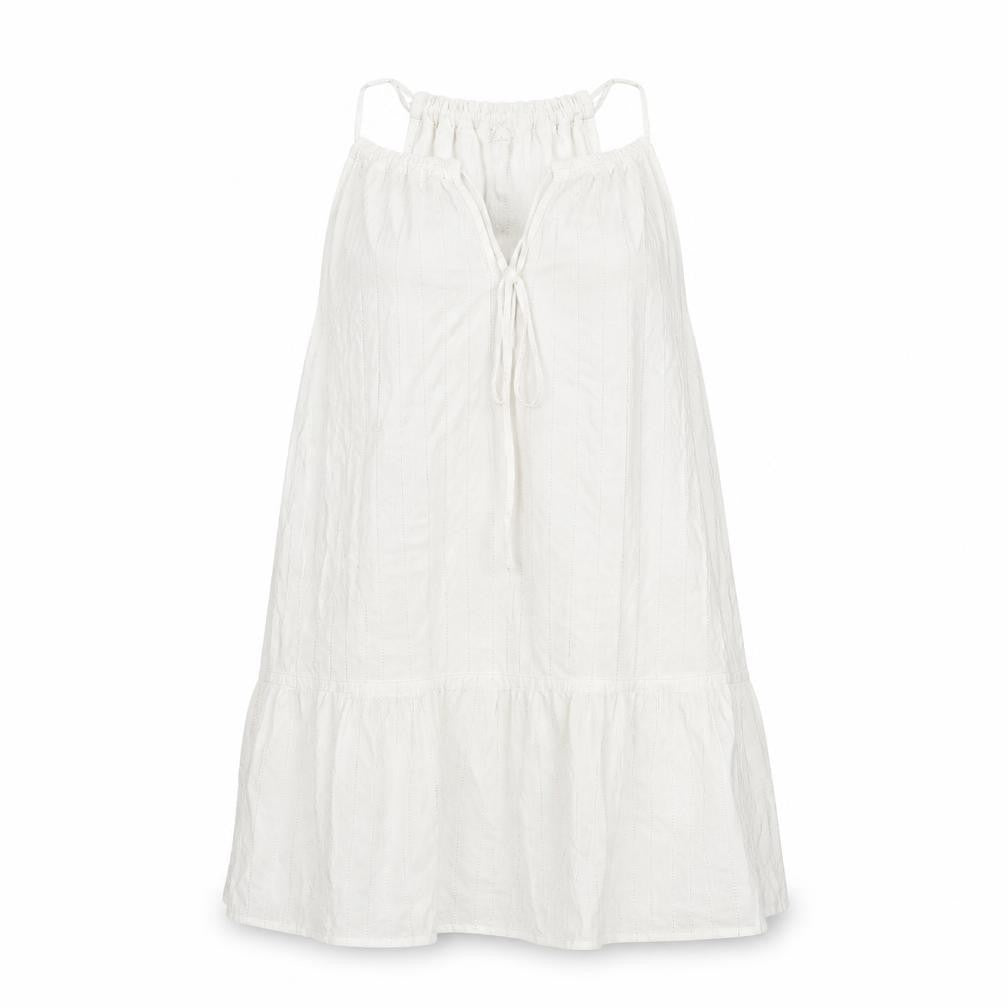 Papaya Womens White Viscose Trapeze & Swing Size 14 V-Neck Tie