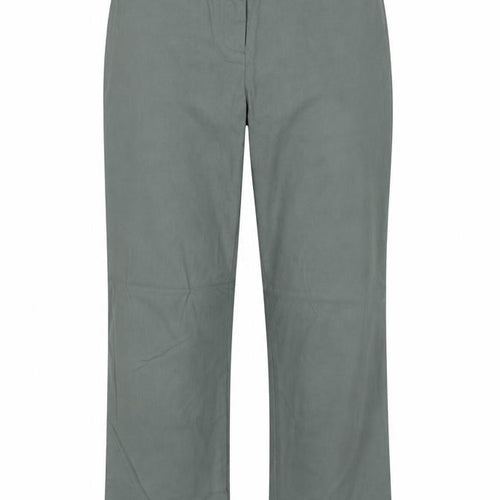 The Limited Womens Green Viscose Trousers Size 30 in Regular Hook & Eye
