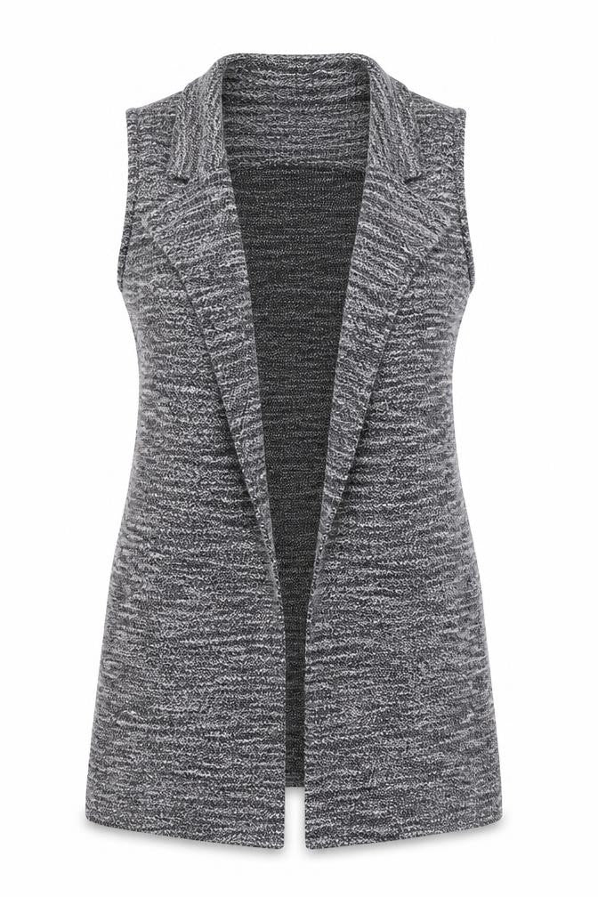 Stella Womens Green V-Neck Cotton Vest Jumper Size 12