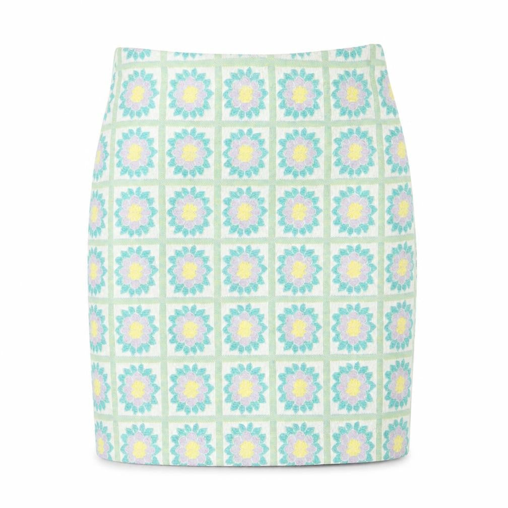 Primark Womens Multicoloured Floral Polyester Straight & Pencil Skirt Size XS