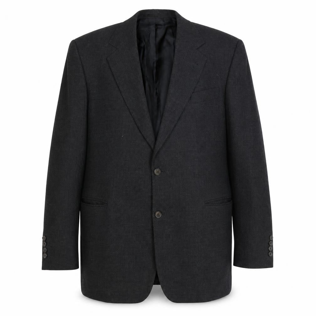 Fresco Mens Grey Polyester Jacket Suit Jacket Size 44 Regular