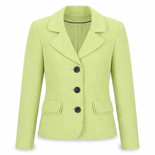 Debenhams Womens Green Polyacrylate Fibre Jacket Blazer Size 10