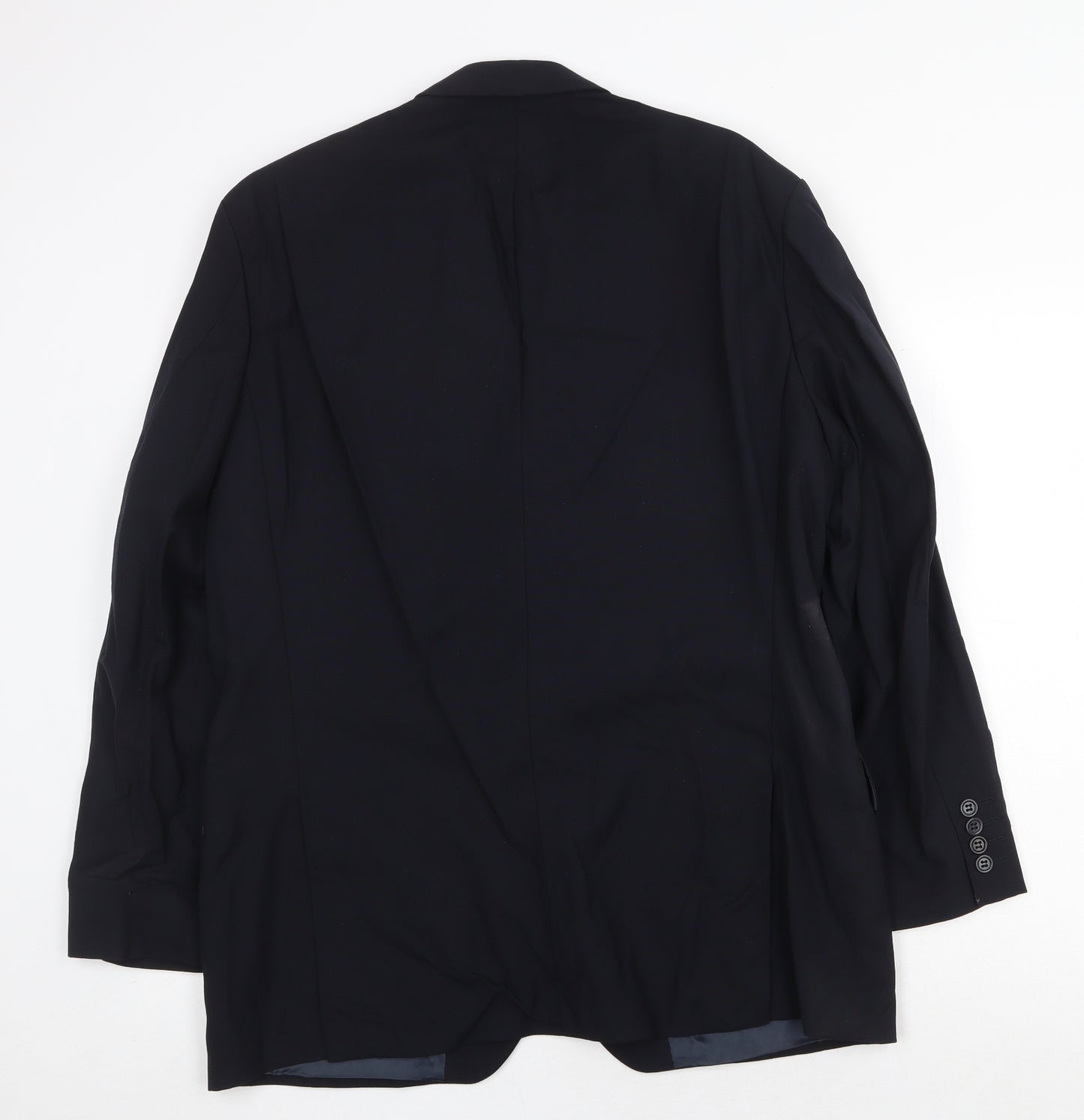 Marks and Spencer Mens Blue Wool Jacket Suit Jacket Size 40 Regular