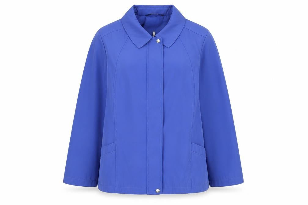 Bonmarché Womens Blue Jacket Size L Zip