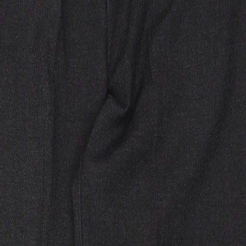 TU Boys Black Polyester Dress Pants Trousers Size 12 Years Regular Zip