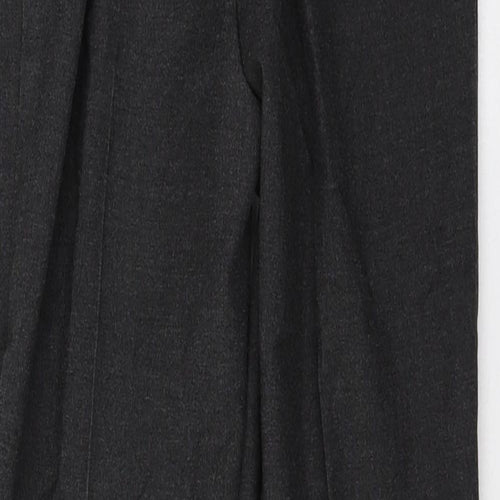 TU Boys Black Polyester Dress Pants Trousers Size 12 Years Regular Zip