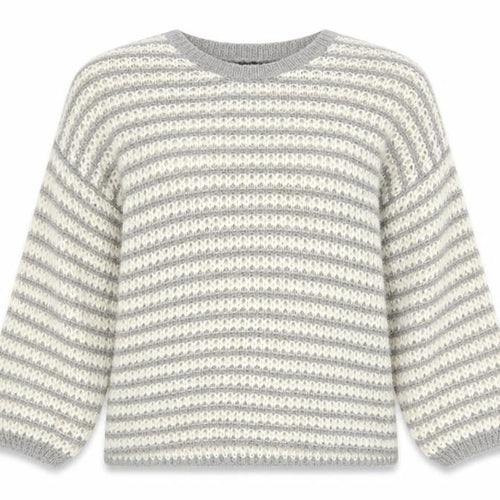 Dorothy Perkins Womens Multicoloured Scoop Neck Striped Acrylic Pullover Jumper Size 12