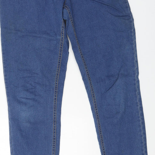 Select Womens Blue Cotton Jegging Jeans Size 10 L30 in Regular