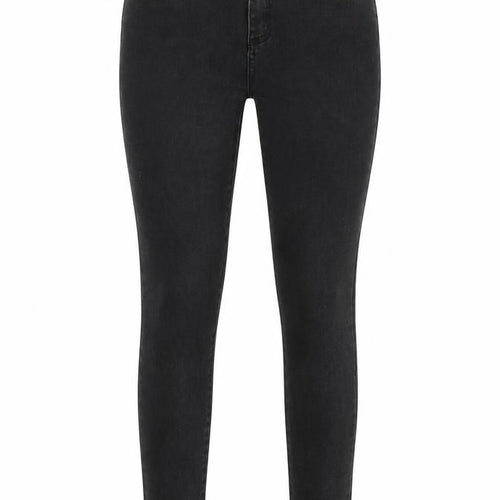 TEMT Womens Black Cotton Skinny Jeans Size 8 L31 in Regular Button