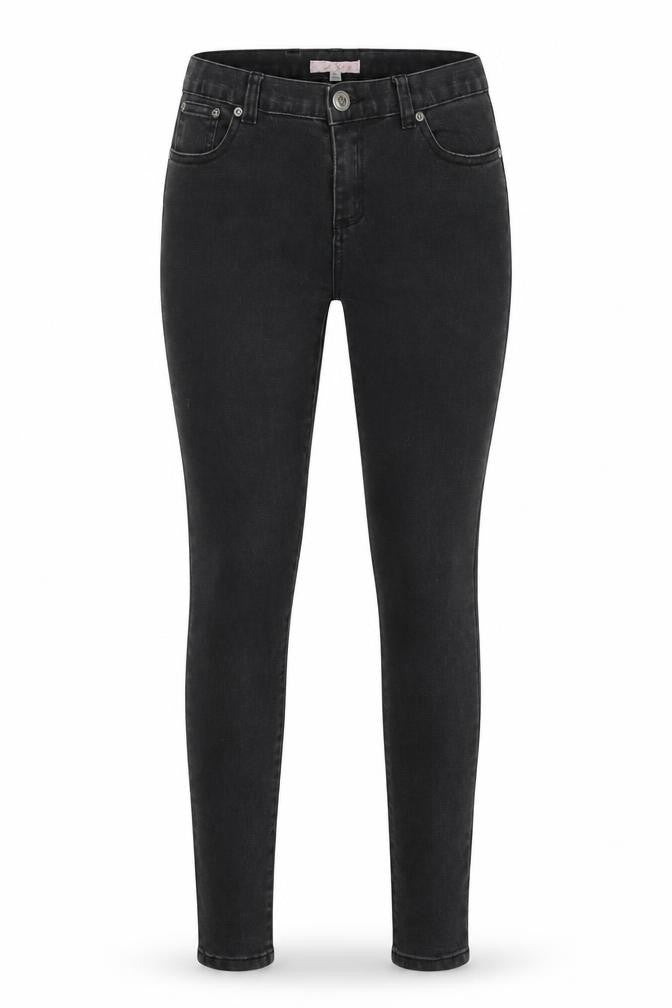 TEMT Womens Black Cotton Skinny Jeans Size 8 L31 in Regular Button