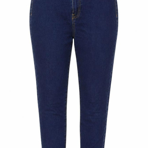 George Womens Blue Cotton Skinny Jeans Size 12 Regular Zip