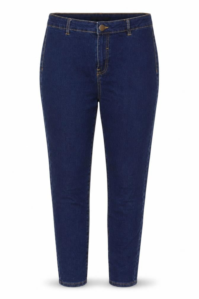 George Womens Blue Cotton Skinny Jeans Size 12 Regular Zip