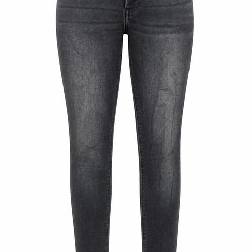 Mango Womens Black Cotton Skinny Jeans Size 8 Slim Zip