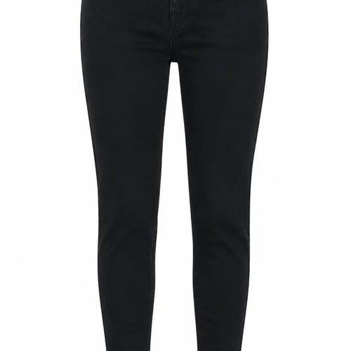 Denim & Co. Womens Black Cotton Skinny Jeans Size 6 Extra-Slim Zip