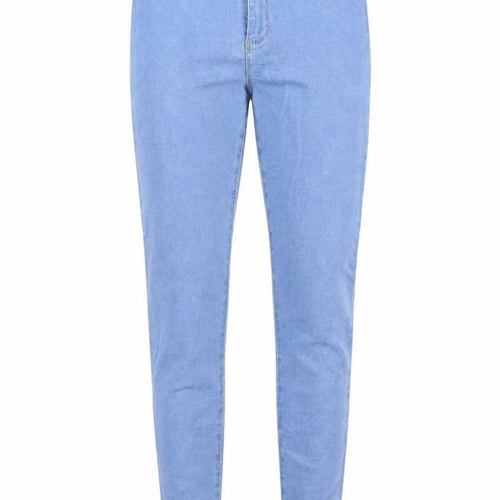 Denim & Co. Womens Blue Cotton Skinny Jeans Size 10 Regular Zip