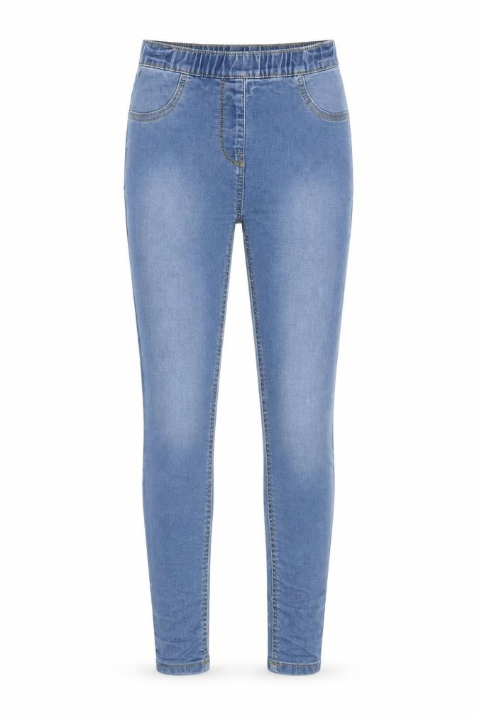 TU Girls Blue Cotton Skinny Jeans Size 11 Years Regular Pullover
