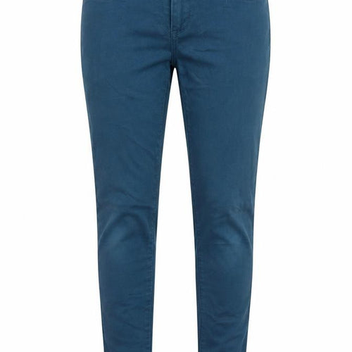 Marks and Spencer Womens Blue Cotton Skinny Jeans Size 8 Regular Zip