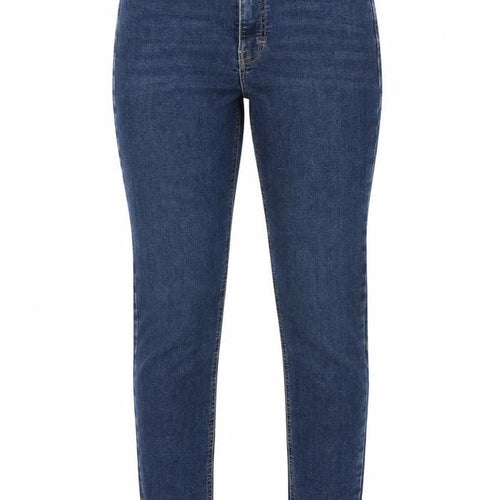 Topshop Womens Blue Cotton Skinny Jeans Size 25 in L34 in Regular Zip