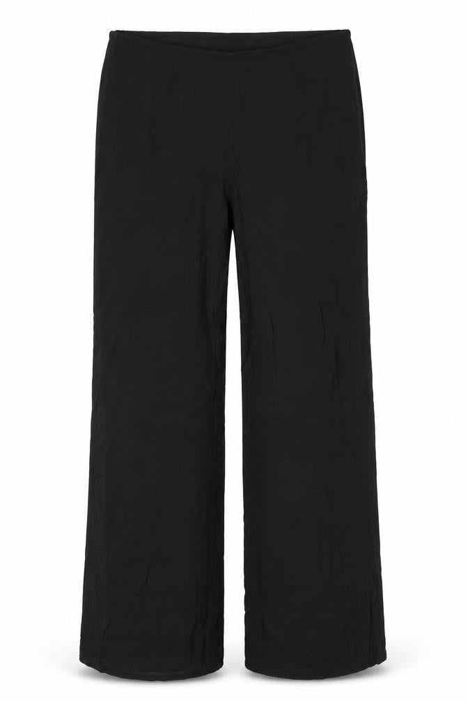 Next Womens Black Polyester Trousers Size 10 Regular Zip