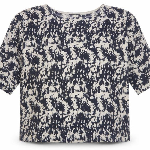 Marks and Spencer Womens Black Boat Neck Geometric Acrylic Pullover Jumper Size 20