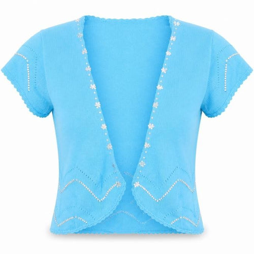 Gap Womens Blue V-Neck 100% Cotton Cardigan Jumper Size S